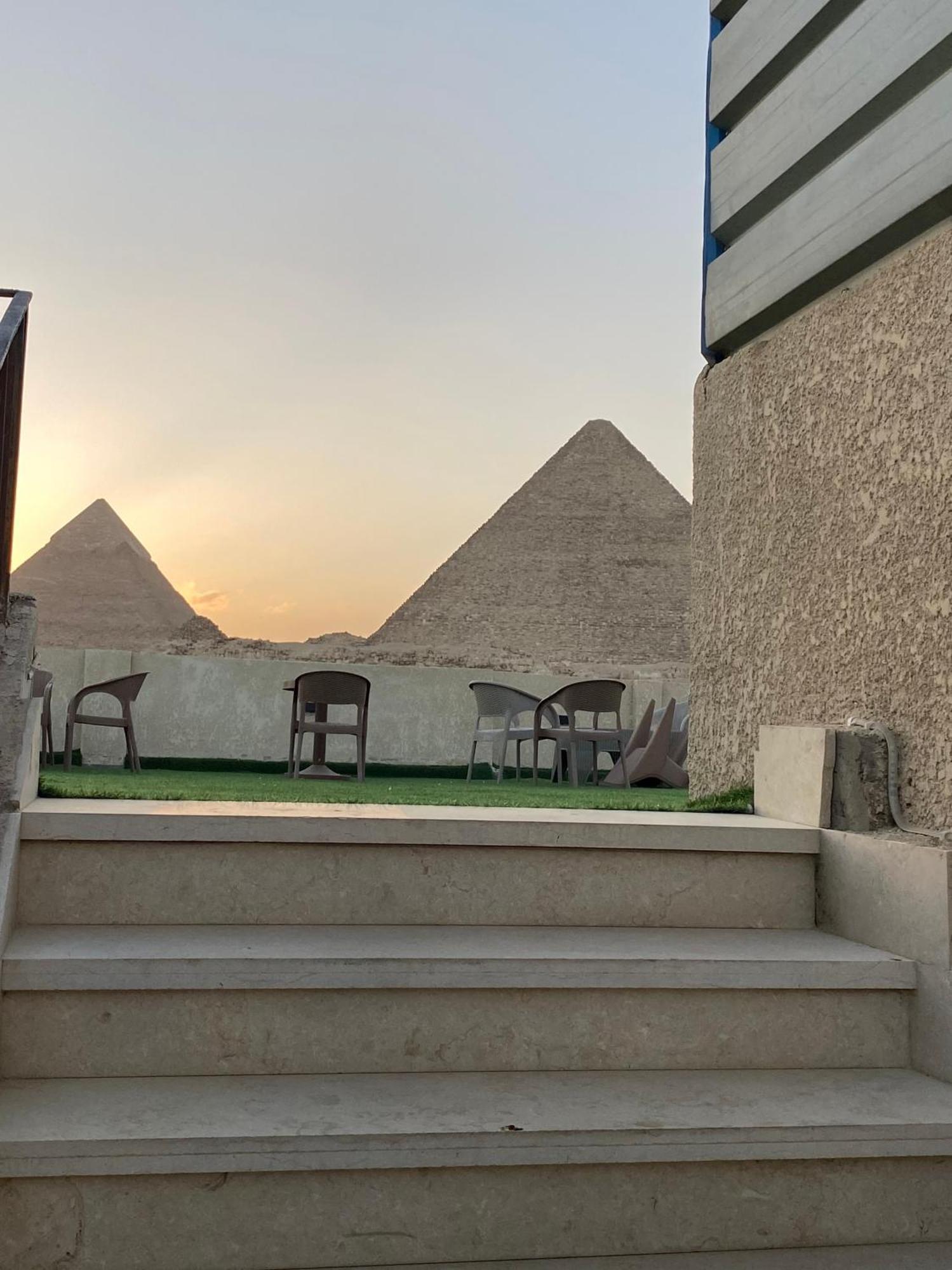 Isis Pyramids View Inn Kafret el-Gabal Exterior foto