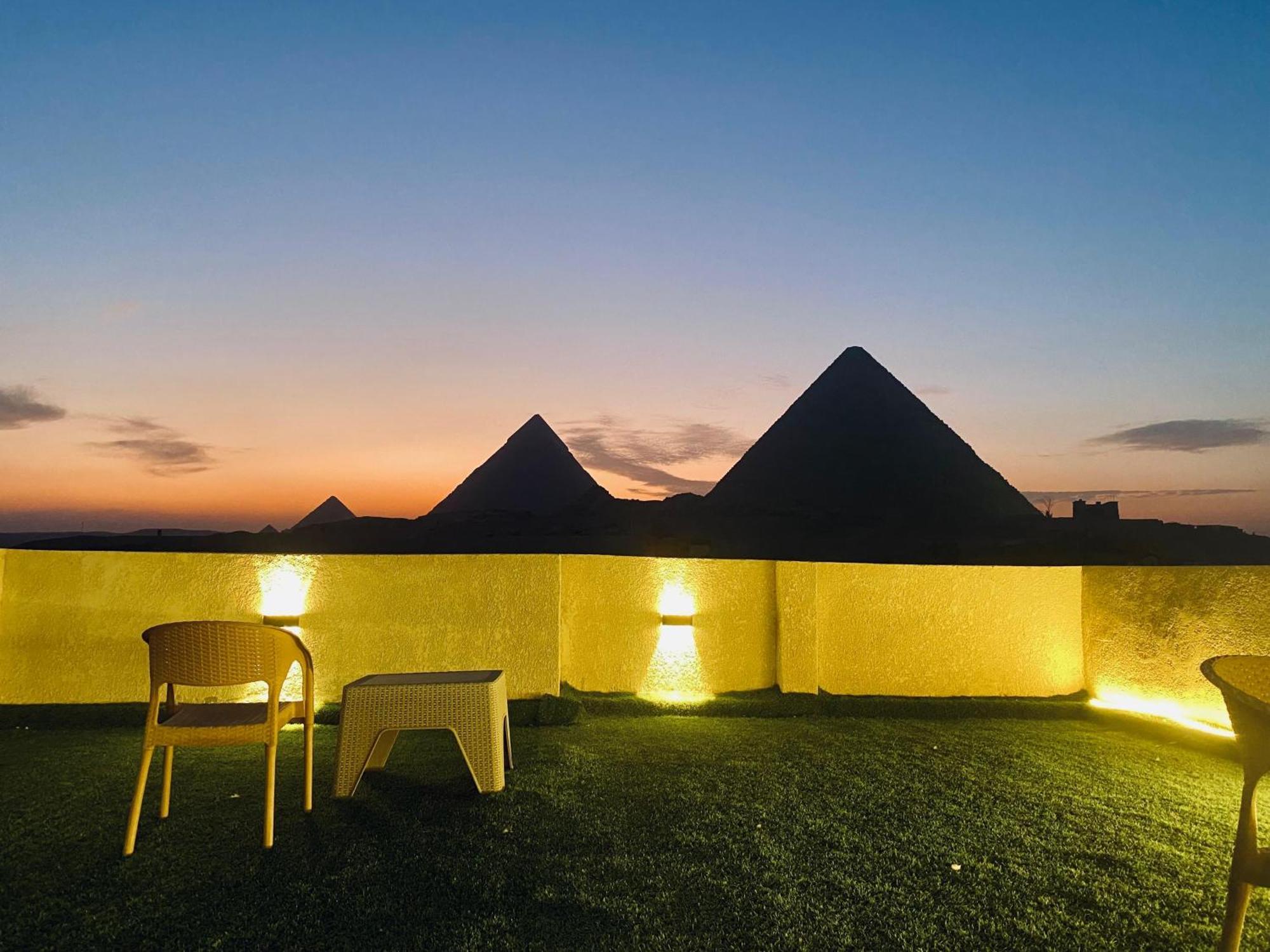 Isis Pyramids View Inn Kafret el-Gabal Exterior foto